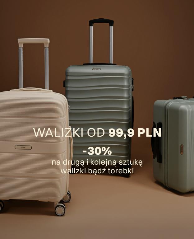 Walizki i torebki -30%