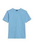 Błękitny t-shirt męski TSHMT-0120-62(Z25)