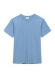 Ciemnoniebieski T-shirt męski TSHMT-0120-7C(Z26)
