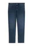 Ciemnoniebieskie jeansowe spodnie męskie JEAMT-0022-7C(W26)