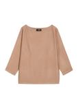 Bluzka damska w kolorze camelu BLUDT-0178-1D(Z26)