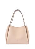 Beżowa torebka shopper damska TOREC-1183-1A(W26)