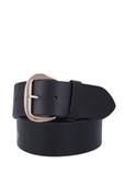 Czarny szeroki skórzany pasek damski PASDS-0349-99(Z26)