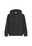 Czarna bluza damska z kapturem BLZDT-0111A-99(W26)