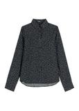 Czarna koszula damska w kropki KOSDT-0180-9P(W26)