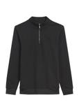 Czarna bluza męska bez kaptura BLZMT-0067-99(Z25)