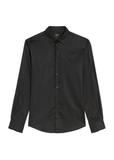 Czarna koszula męska slim KOSMT-0351-99(W26)