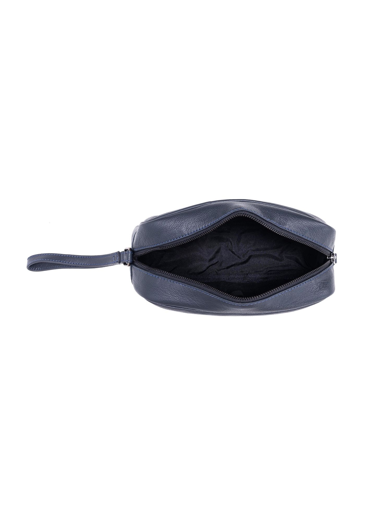Skórzana granatowa kosmetyczka męska TORMS-0182A-69(W24)-05