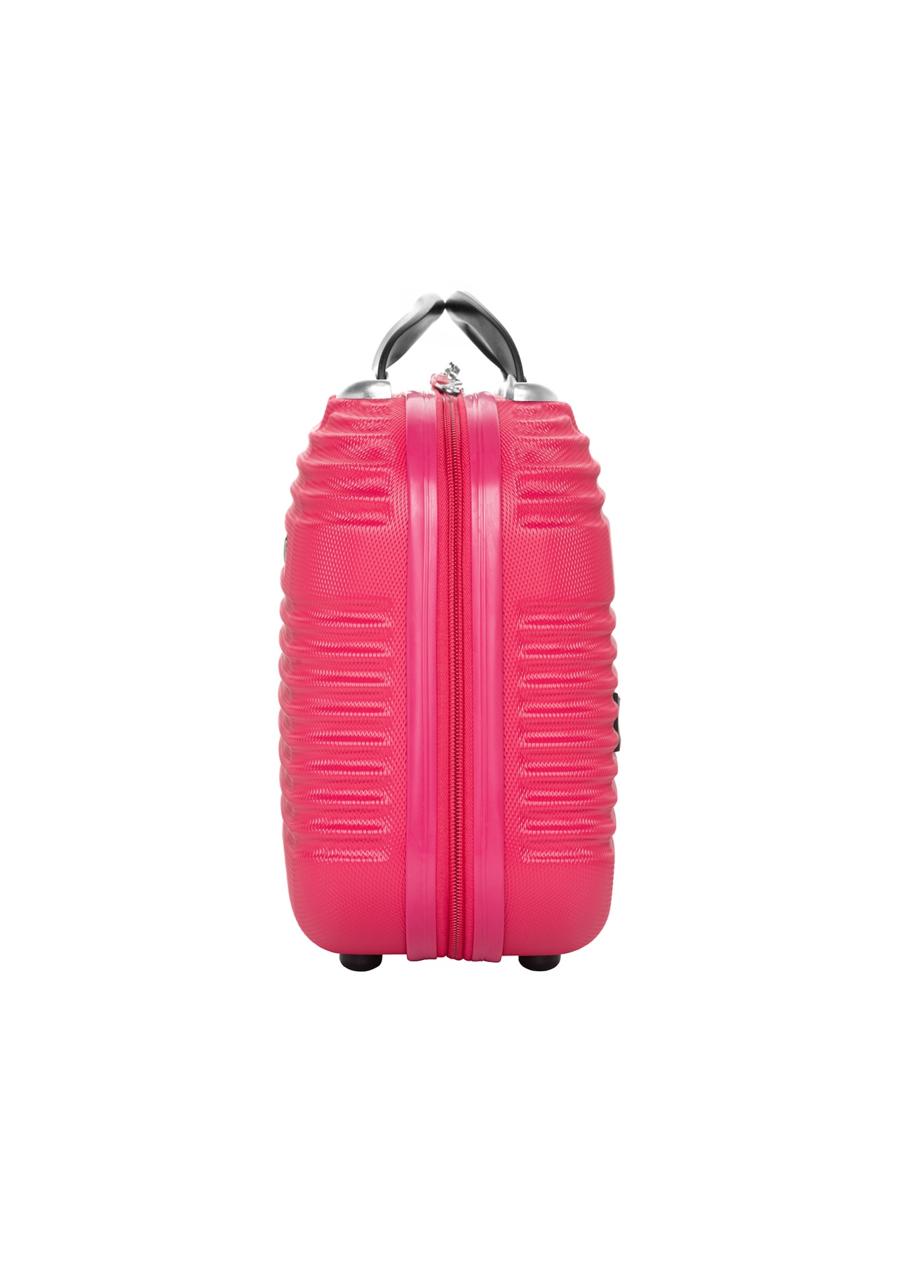 Kosmetyczka podróżna WALAB-0040-5E-14(W26), widok produktu z boku na białym tle.