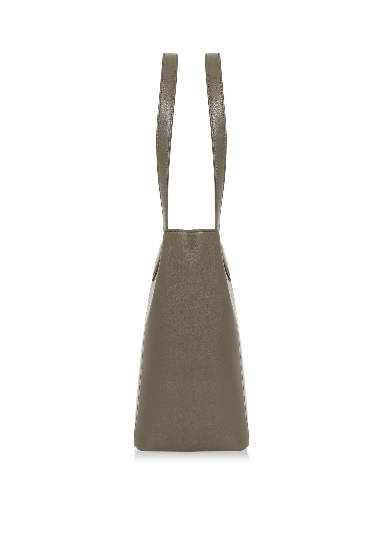Duża beżowa skórzana torba shopper TORES-0971-80(Z24)-03