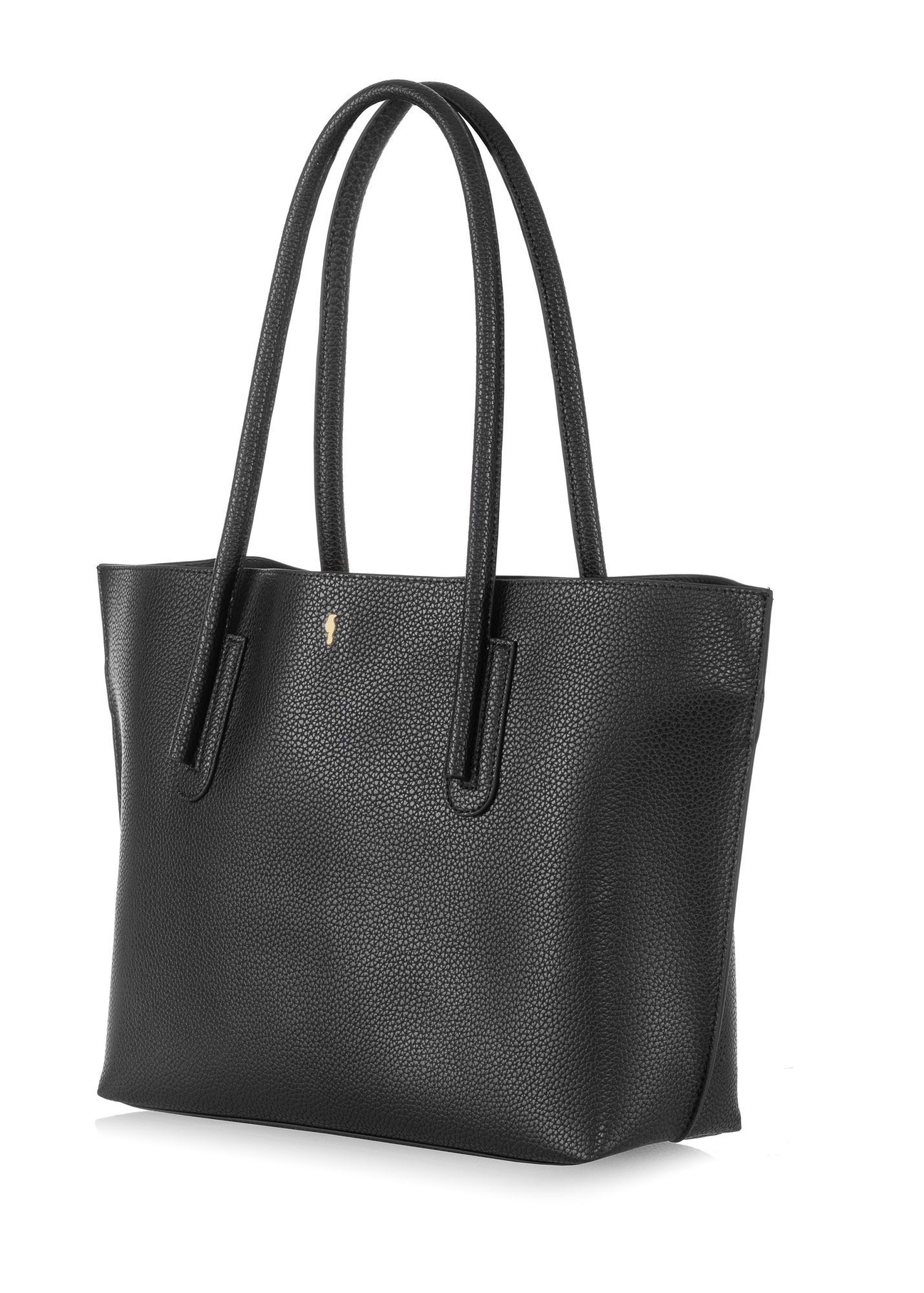 Czarna torebka shopper damska TOREC-0938-99(W24)-02