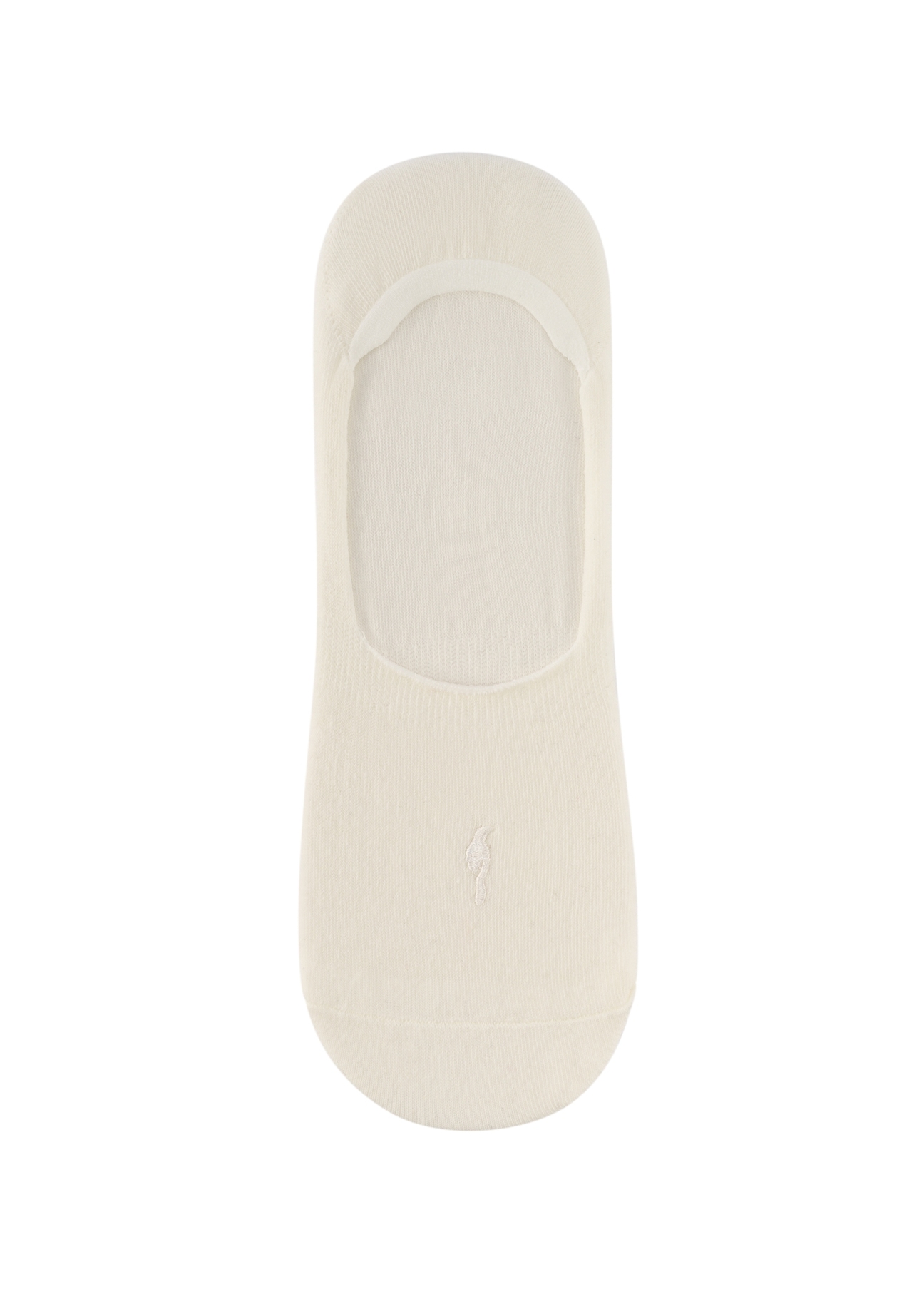 Kremowe stopki męskie SKAMT-0150B-0B(W26), widok produktu z przodu na białym tle.