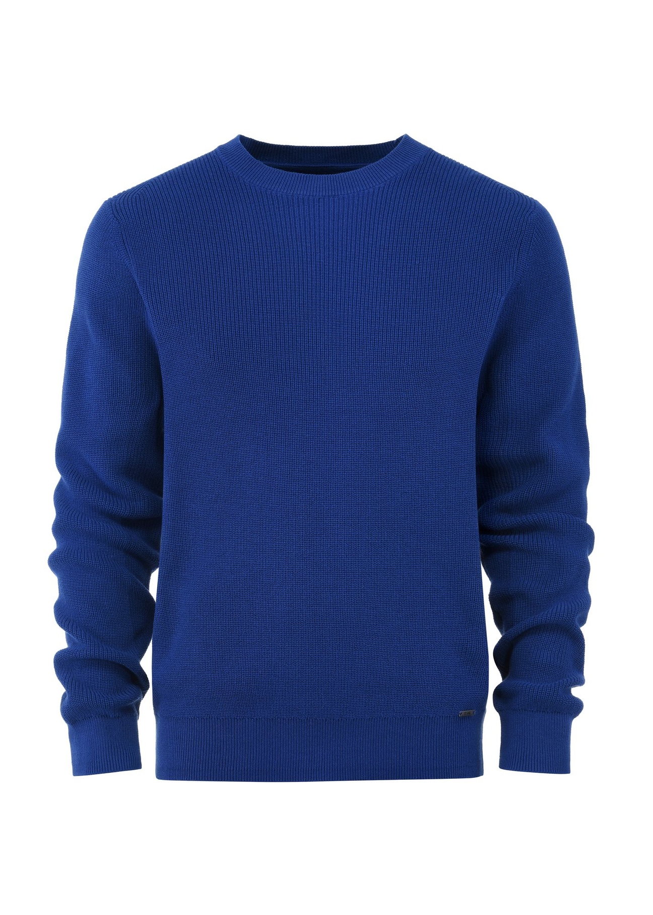 Niebieski sweter męski SWEMT-0156-61(Z24)-01