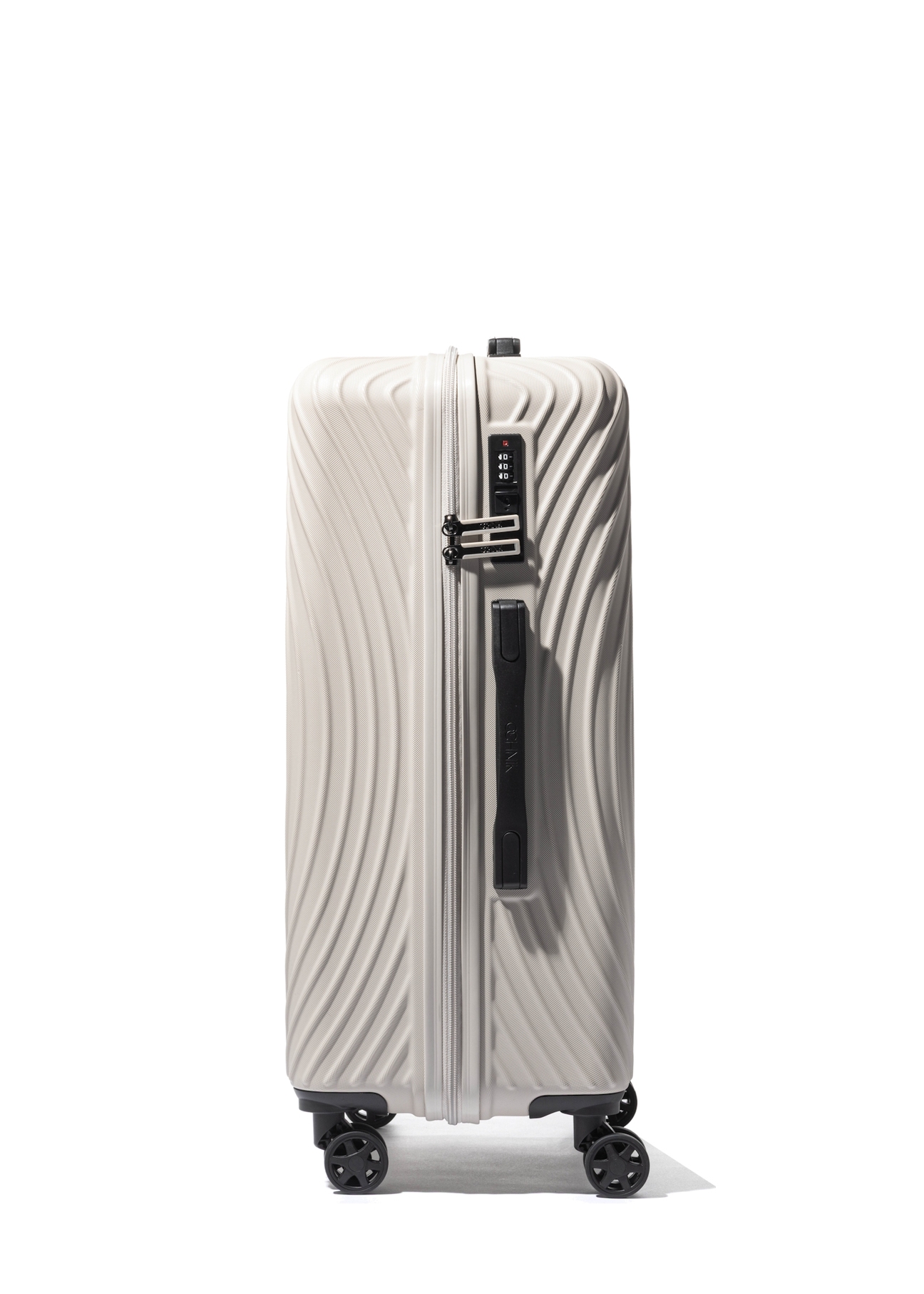 Komplet walizek na kółkach 19'/24'/28' WALAB-0088-1A(W26), widok produktu z boku na białym tle.