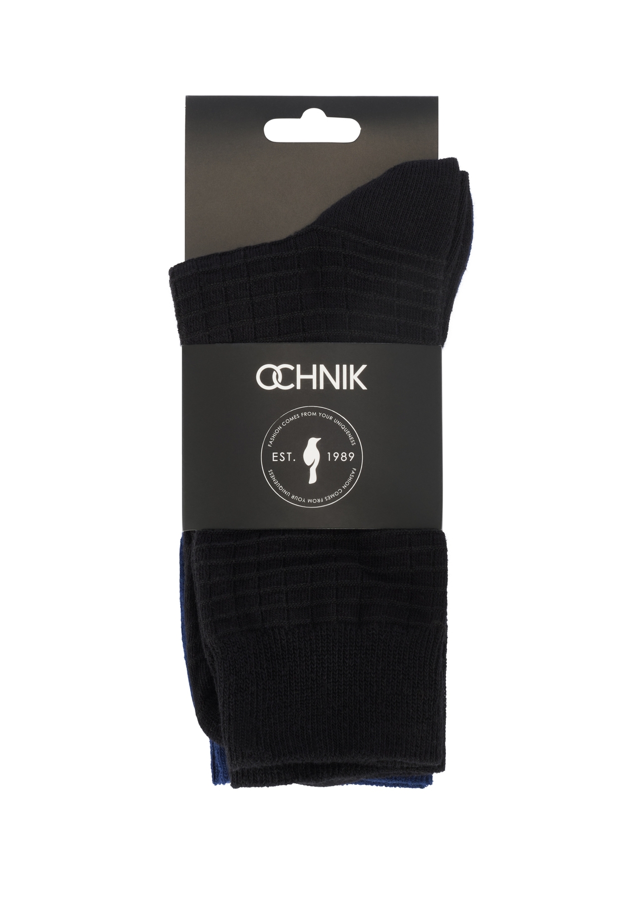 Dwupak długich męskich skarpet ZESMT-0054-15(Z25)