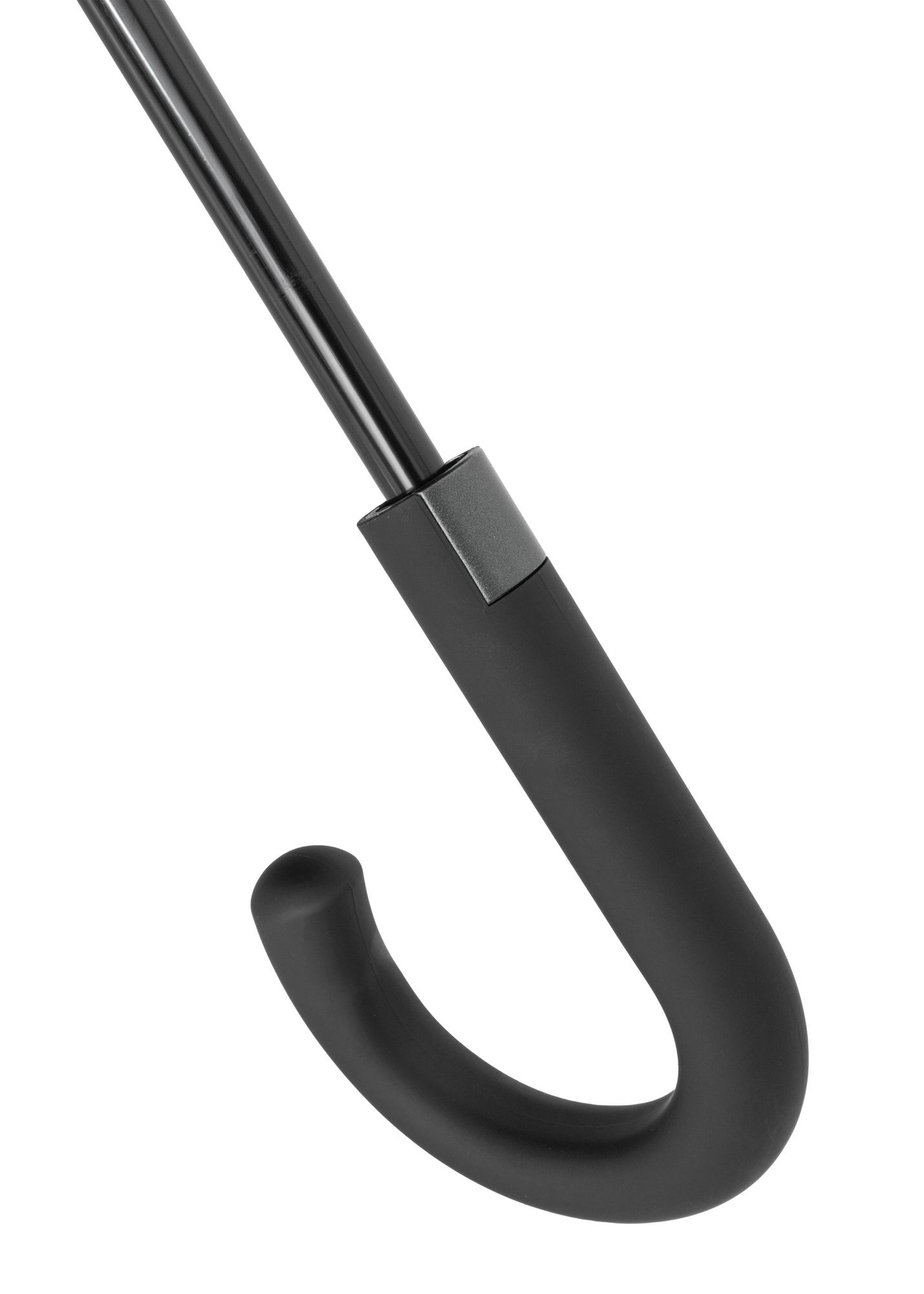 Duży parasol damski w kolorze czarnym PARSD-0035-99(W24)-03