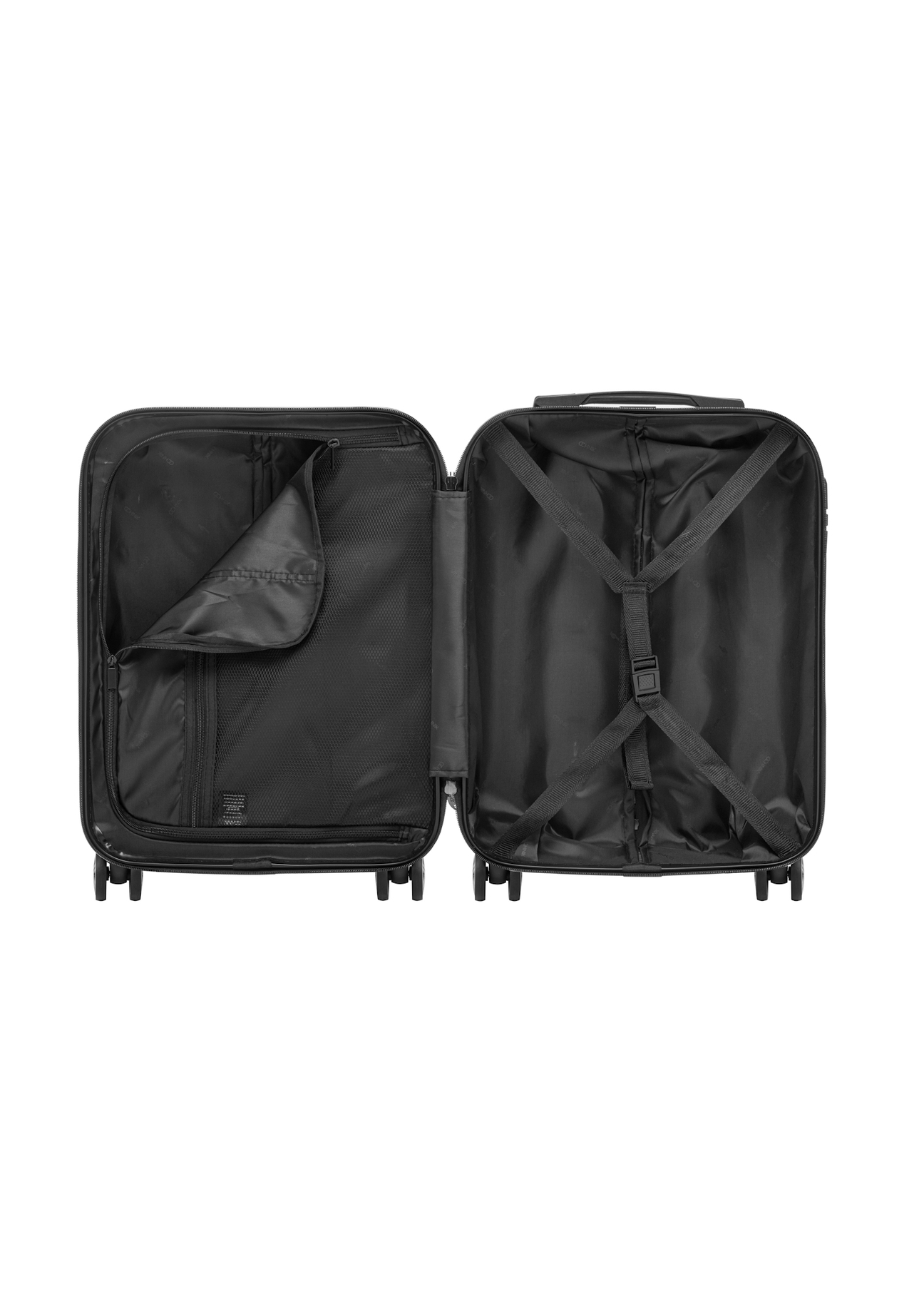 Walizka mała na kółkach WALPC-0012-2X-19(W26)