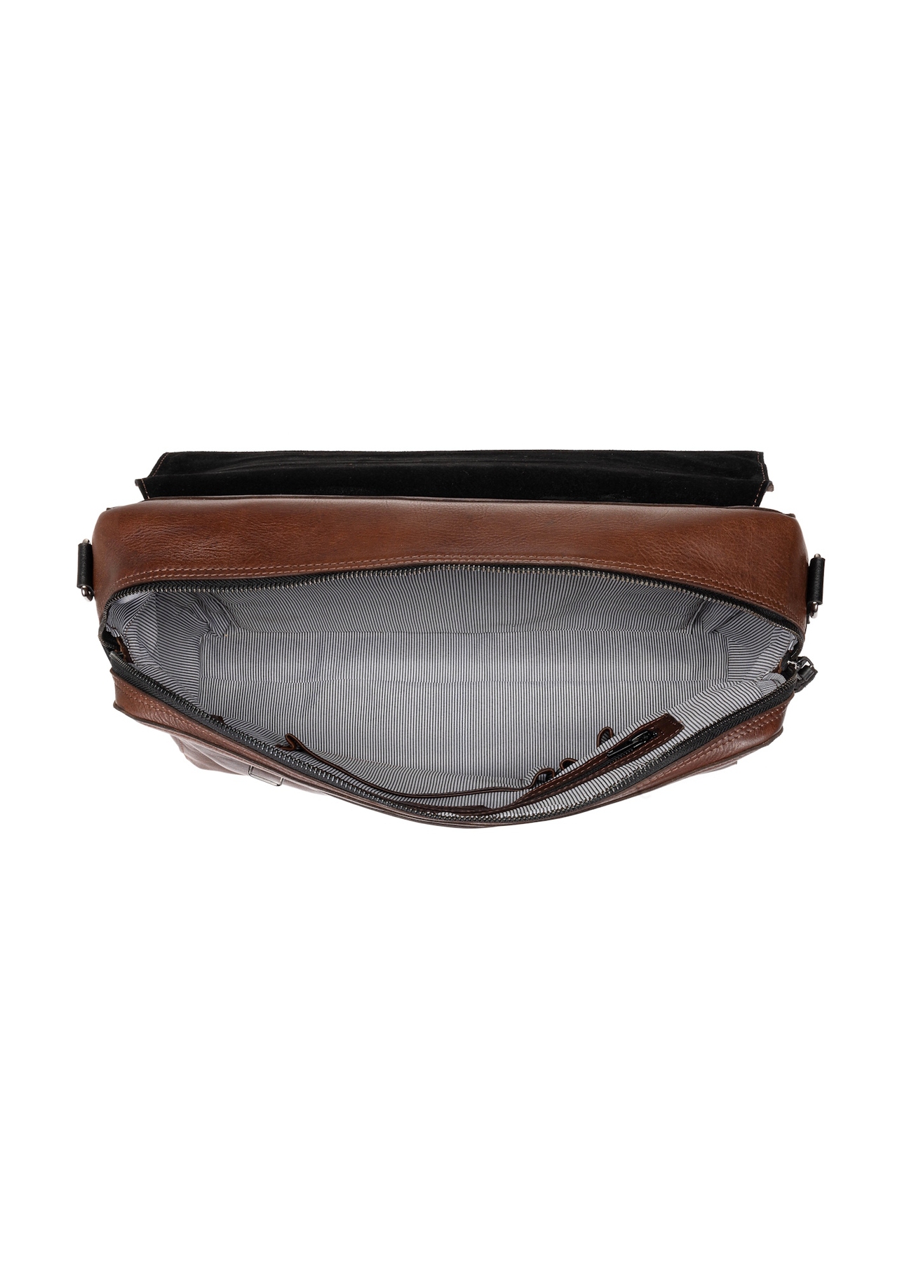 Brązowa skórzana teczka męska TORMS-0102C-79(W25)-06