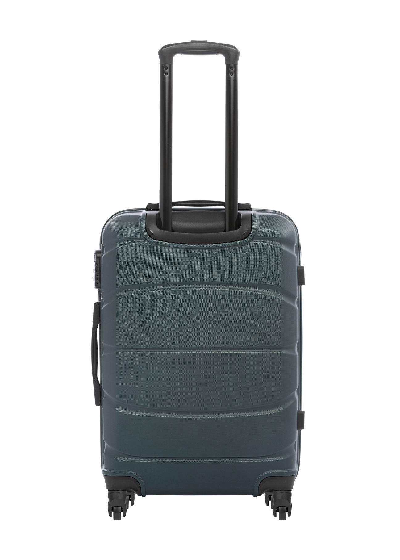 Komplet walizek na kółkach 19'/24'/28' WALAB-0077-8C(W26), widok produktu z tyłu na białym tle.