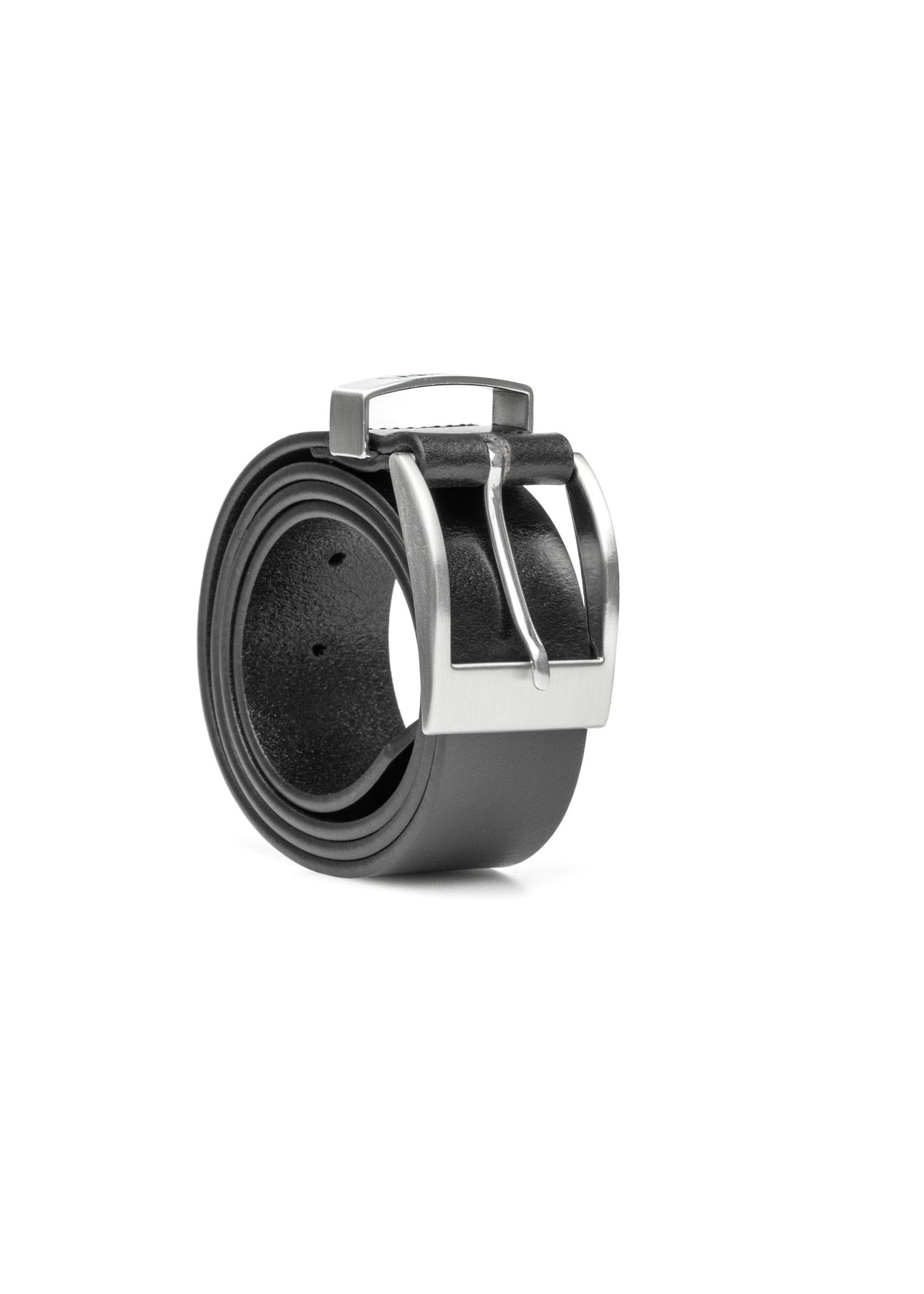 Pasek męski PASMS-0127-99(W26) - widok produktu z przodu, na białym tle.