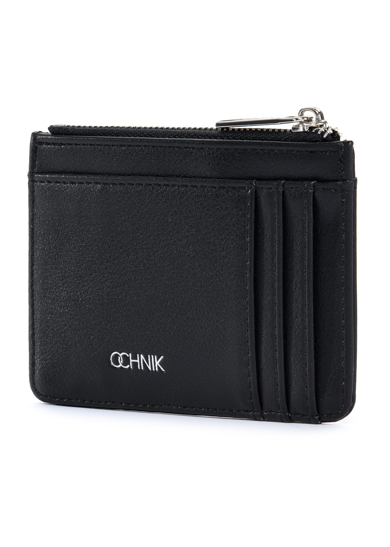 Czarne etui na karty POREC-0413-99(W25)-02