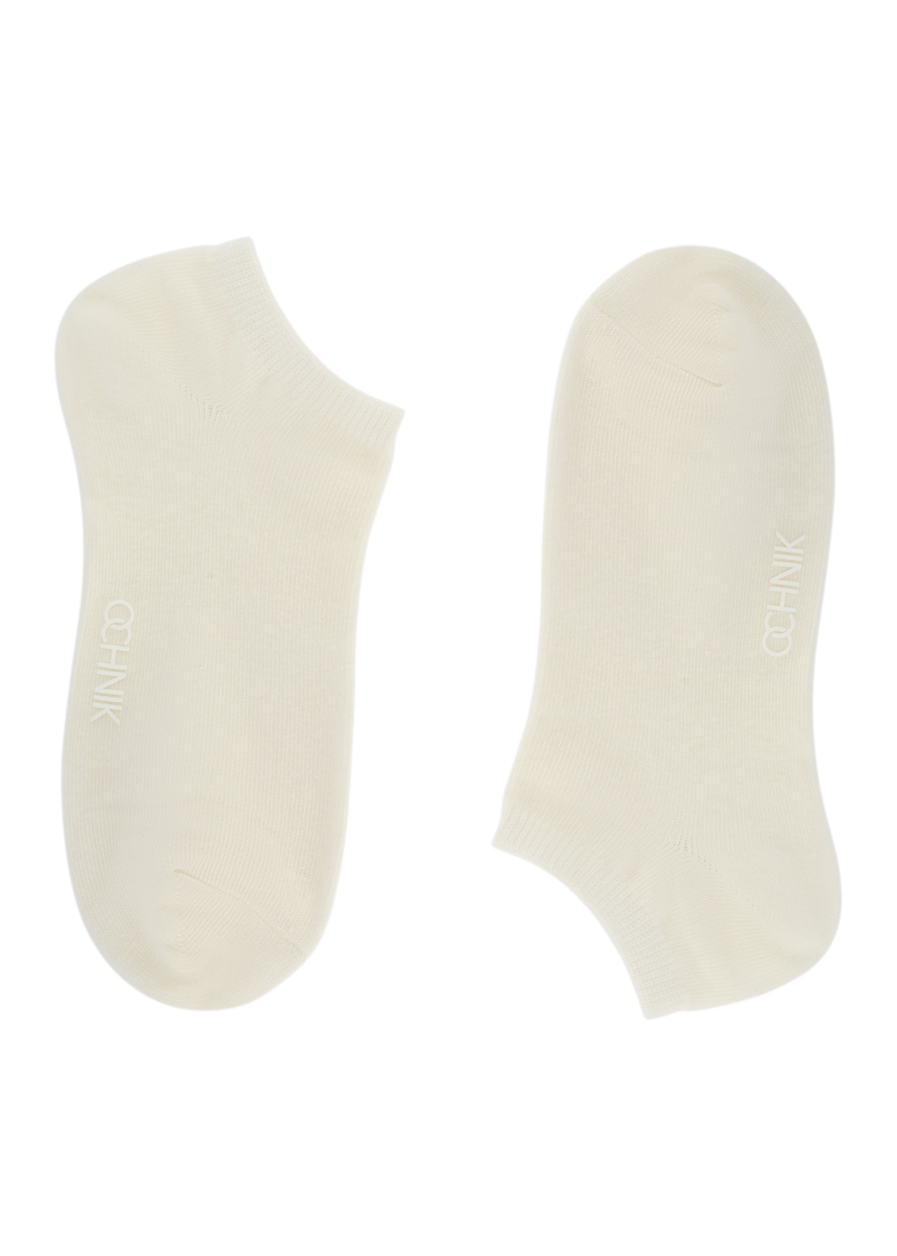 Trójpak białych krótkich skarpet damskich ZESDT-0041-11(Z25)