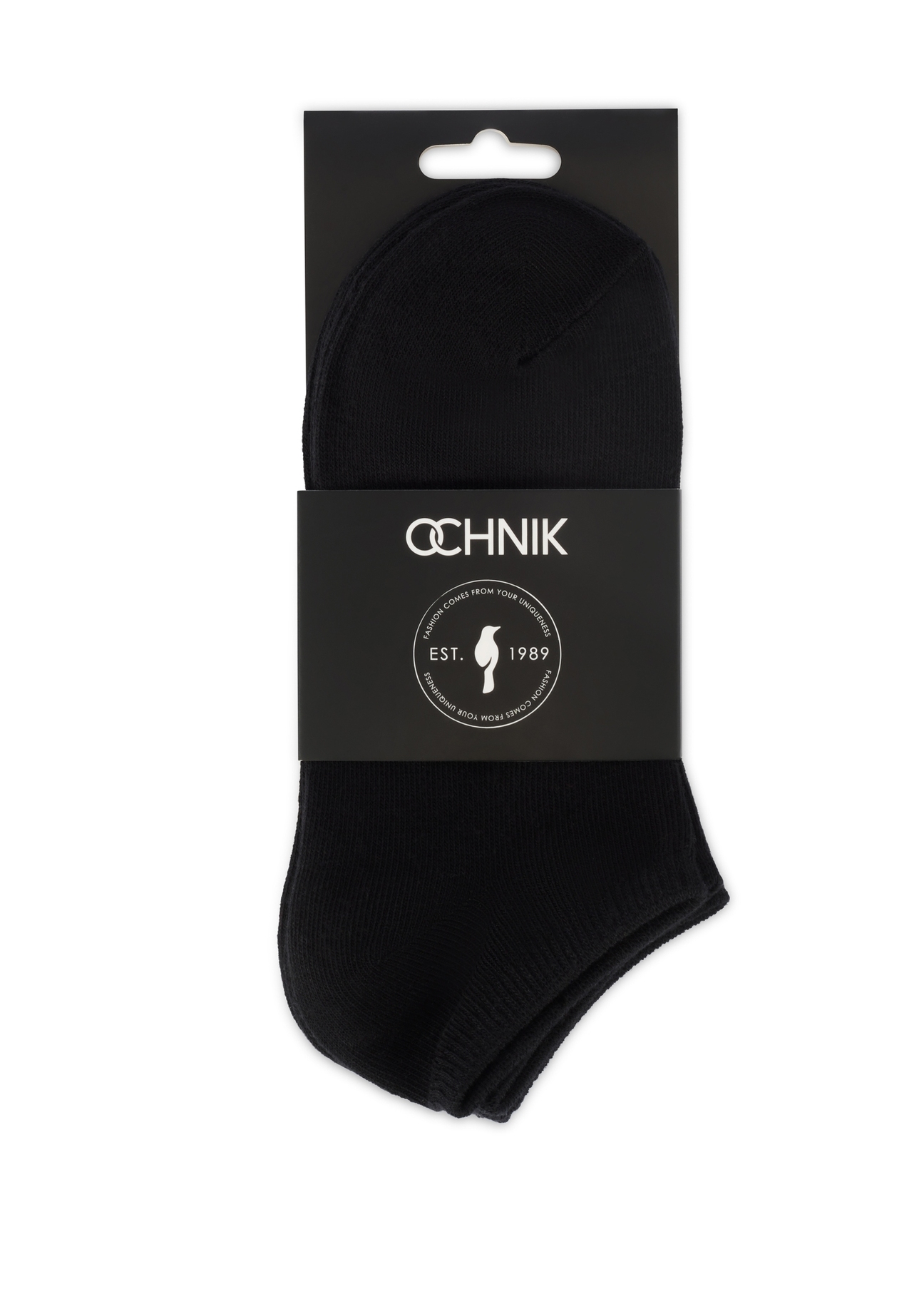 Trójpak czarnych krótkich skarpet damskich ZESDT-0041-99(Z25)