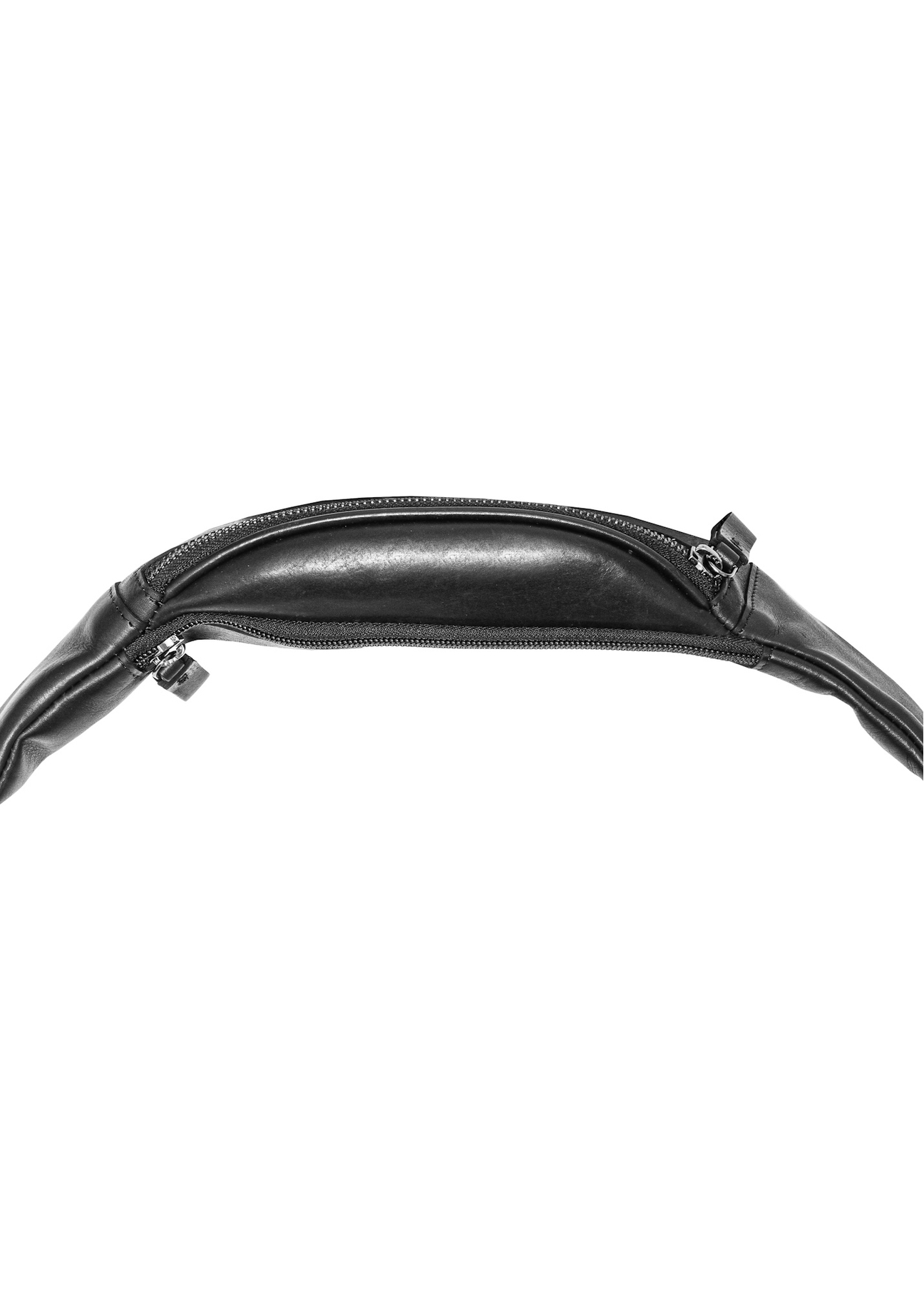Skórzana czarna nerka męska TORMS-0107C-99(W25)-05