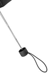 Składany mały parasol damski w kolorze czarnym PARSD-0036-99(W24)-03