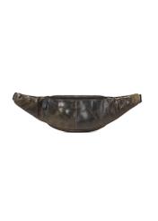 Skórzana ciemnozielona nerka męska TORMS-0107C-54(W25)-04