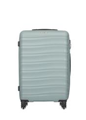 Komplet walizek na kółkach 19'/24'/28' WALAB-0081-8F(W26), widok produktu z przodu na białym tle.