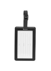 Identyfikator do bagażu AW-012-0005-50(W25), widok produktu tyłem bez opakowania na białym tle.