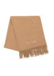 Zimowy szalik damski w kolorze camelowym SZADT-0184-24(Z24)-02