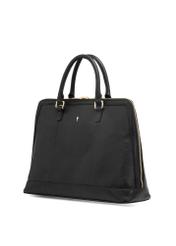 Czarna elegancka skórzana torba damska TORES-1094-99(W25)-02
