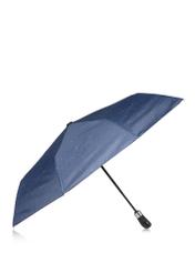 Składany parasol damski w kolorze granatowym PARSD-0012-61(W24)-01