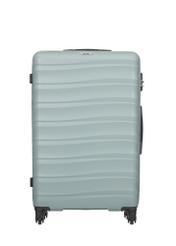 Komplet walizek na kółkach 19'/24'/28' WALAB-0081-8F(W26), widok produktu z przodu na białym tle.