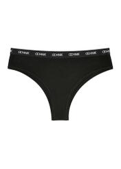 Trójpak czarnych brazylianów damskich ZESDB-0001-99(Z26)