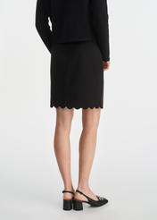 Czarna spódnica mini SPCDT-0101-99(W25)-04