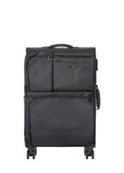 Komplet walizek na kółkach 19"/24"/28" WALNY-0048-99(W26), widok produktu z przodu na białym tle.