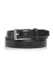 Czarny skórzany pasek męski PASMS-0244-99(Z26)