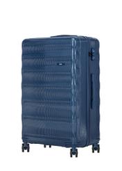 Komplet walizek na kółkach 19'/24'/28' WALPC-0015-7D(W26), widok produktu skosem na białym tle.