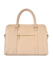 Beżowa damska torba na laptopa TOREC-1130-1A(W26)