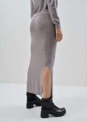 Długa spódnica z rozcięciem SPCDT-0078-91(Z23)-03
