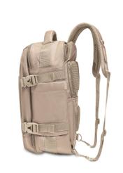 Ciemnobeżowy plecak do samolotu PLCMN-0017-1C(Z26)