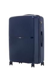 Komplet walizek na kółkach 19"/24"/28" WALPP-0026-7D(W26), widok produktu skosem na białym tle.