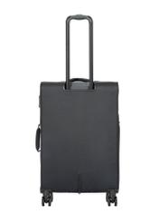 Komplet walizek na kółkach 19"/24"/28" WALNY-0048-99(W26), widok produktu z tyłu na białym tle.