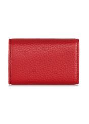 Skórzane czerwone etui na klucze damskie PORES-0894-40(Z23)-03