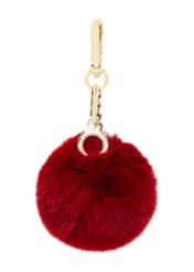 Czerwony brelok pompon BRELOK-117A-4B(Z26)