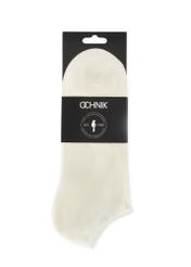 Trójpak białych krótkich skarpet damskich ZESDT-0041-11(Z25)