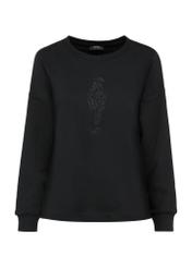 Bluza damska z haftowanym logo BLZDT-0095-99(W24)-03